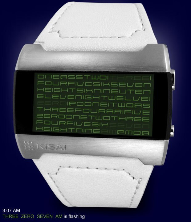 Kisai Kaidoku Fan Designed Word Based Watch From Tokyoflash