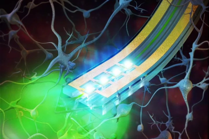 Tiny, implantable devices capable of delivering light or drugs to specific areas of the brain have the potential to improve drug delivery and reduce side effects