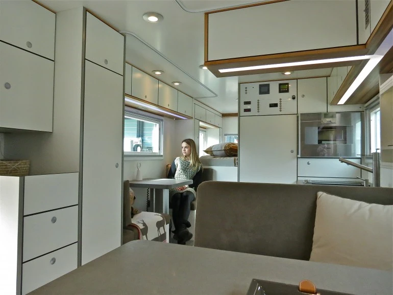 The Action Mobil Global XRS 7200 has a spacious interior underpinned by its burly 6x6 platform