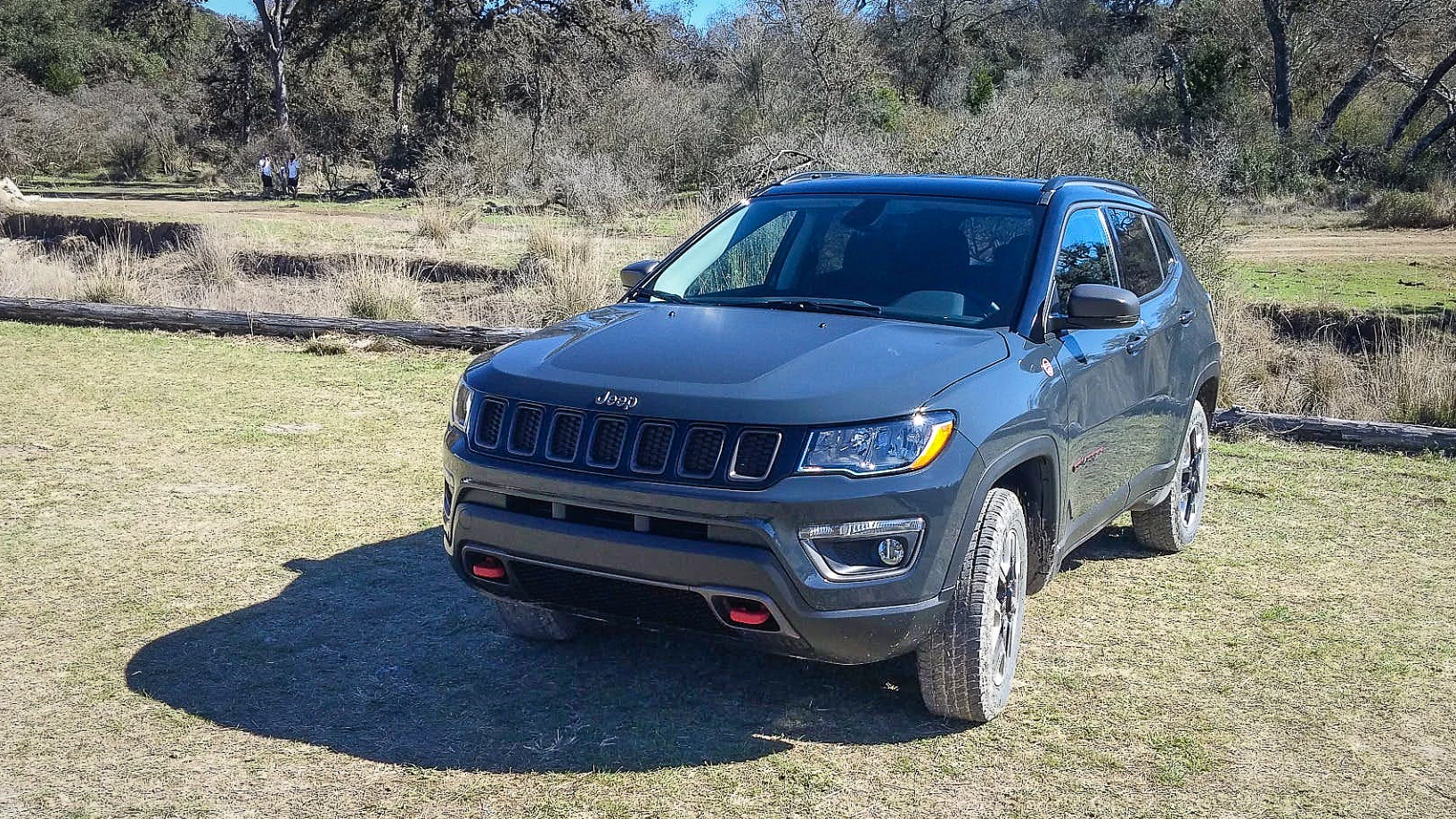 The 2017 Jeep Compass is priced starting at about US$22,000 or so with delivery, which is somewhere in between the base price for the Renegade and the Cherokee