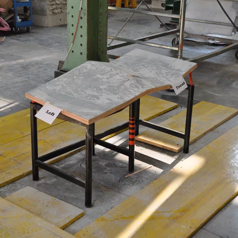 Brutter and Bruno are currently awaiting a patent and official approval from Padua University in Italy so they can begin distributing their desks to disaster-prone areas around the world