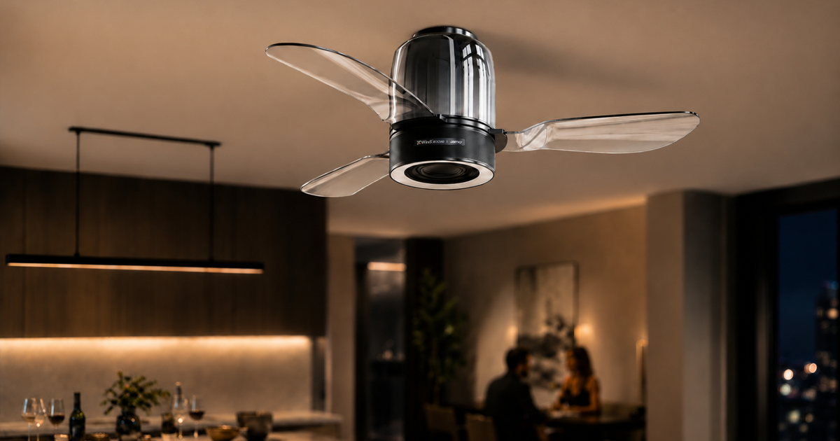 Meet WindGroove AirFi One: The World's First Hi-Fi Ceiling Vibe System™
