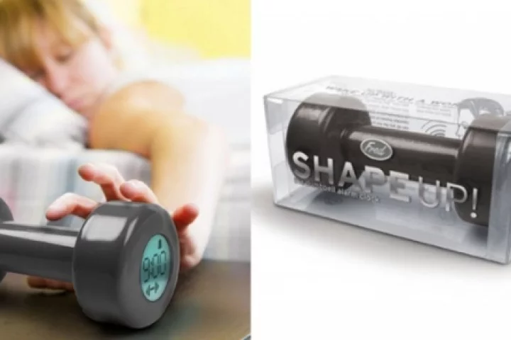 The Shape Up Alarm Clock Dumbell