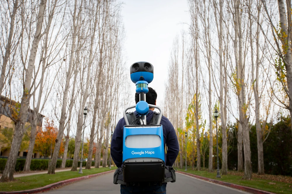 The new Street View Trekker backpack