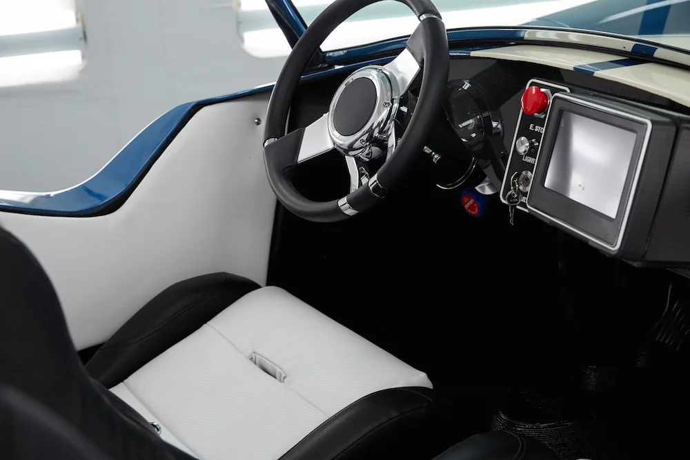 The ORNL Shelby Cobra cockpit
