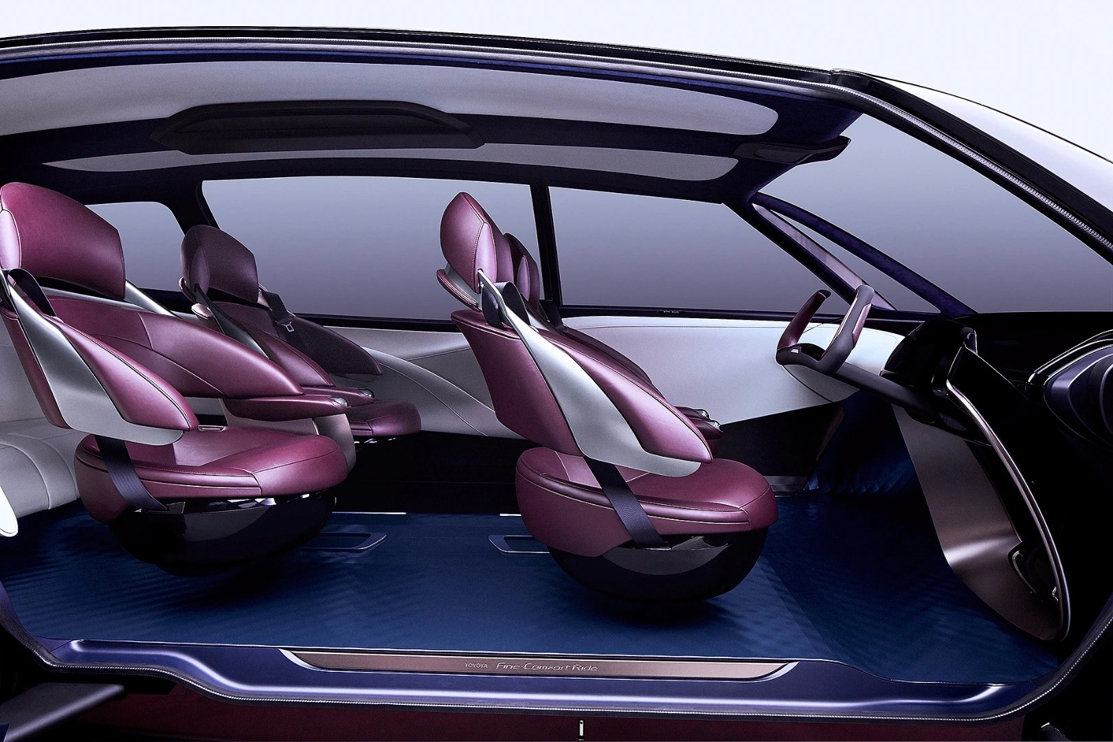Toyota bills the Fine-Comfort Ride as a "premium saloon"