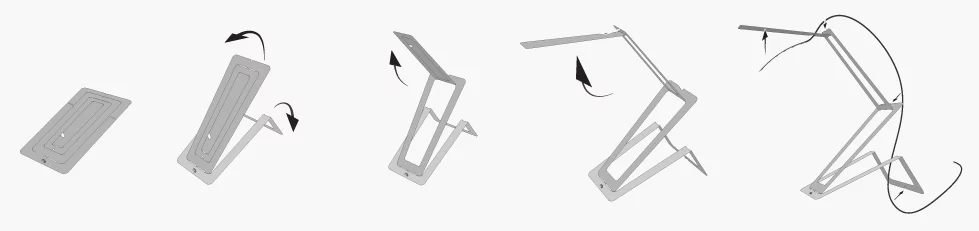 The Flaca has a five-step assembly, and one of those is taking it out of the packaging