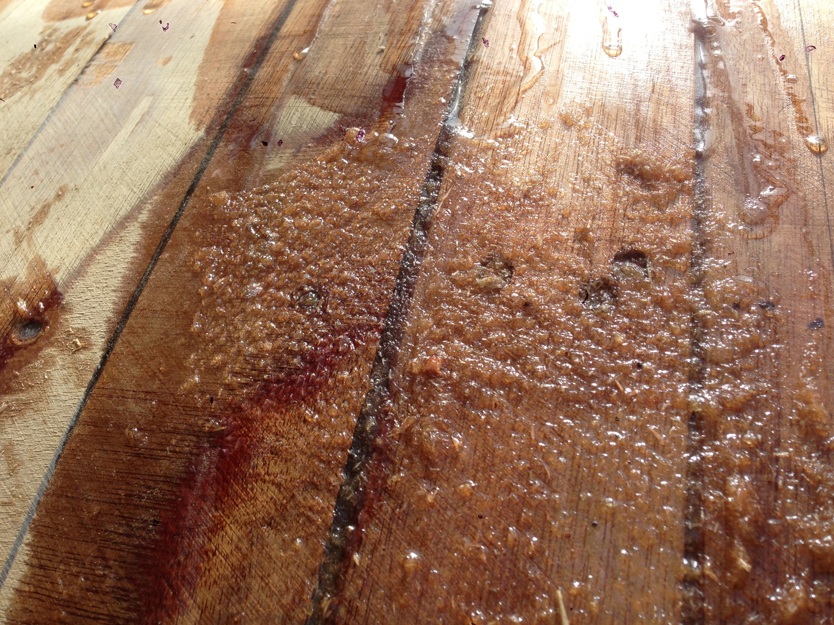 The wood layers are joined together with epoxy (Photo: Chris Robinson)