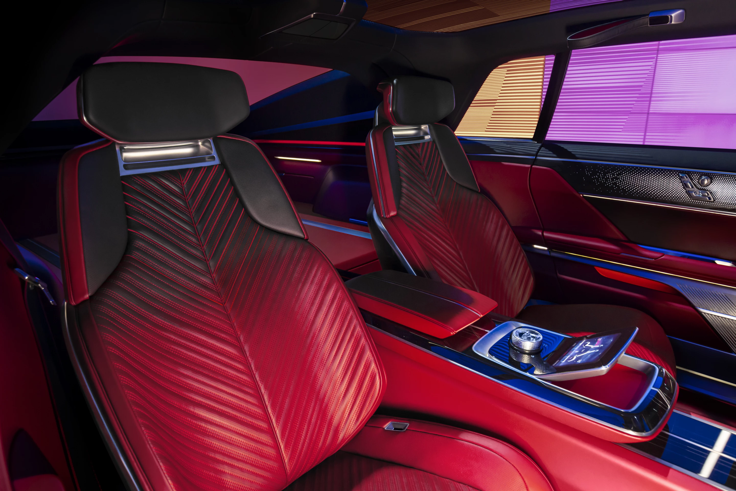 Inside the Cadillac Celestiq show car