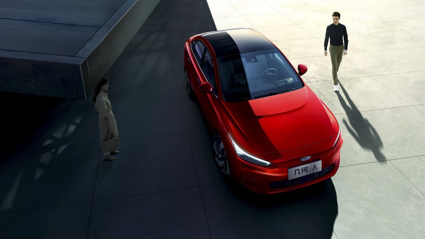 The first car of 10 Geometry will be launching in the next 6 years