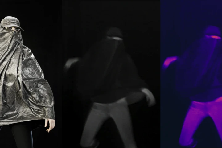 NYC artist Adam Harvey has created a series of garments which claim to offer an invisibility cloak for people wishing to avoid the prying eyes of UAVs