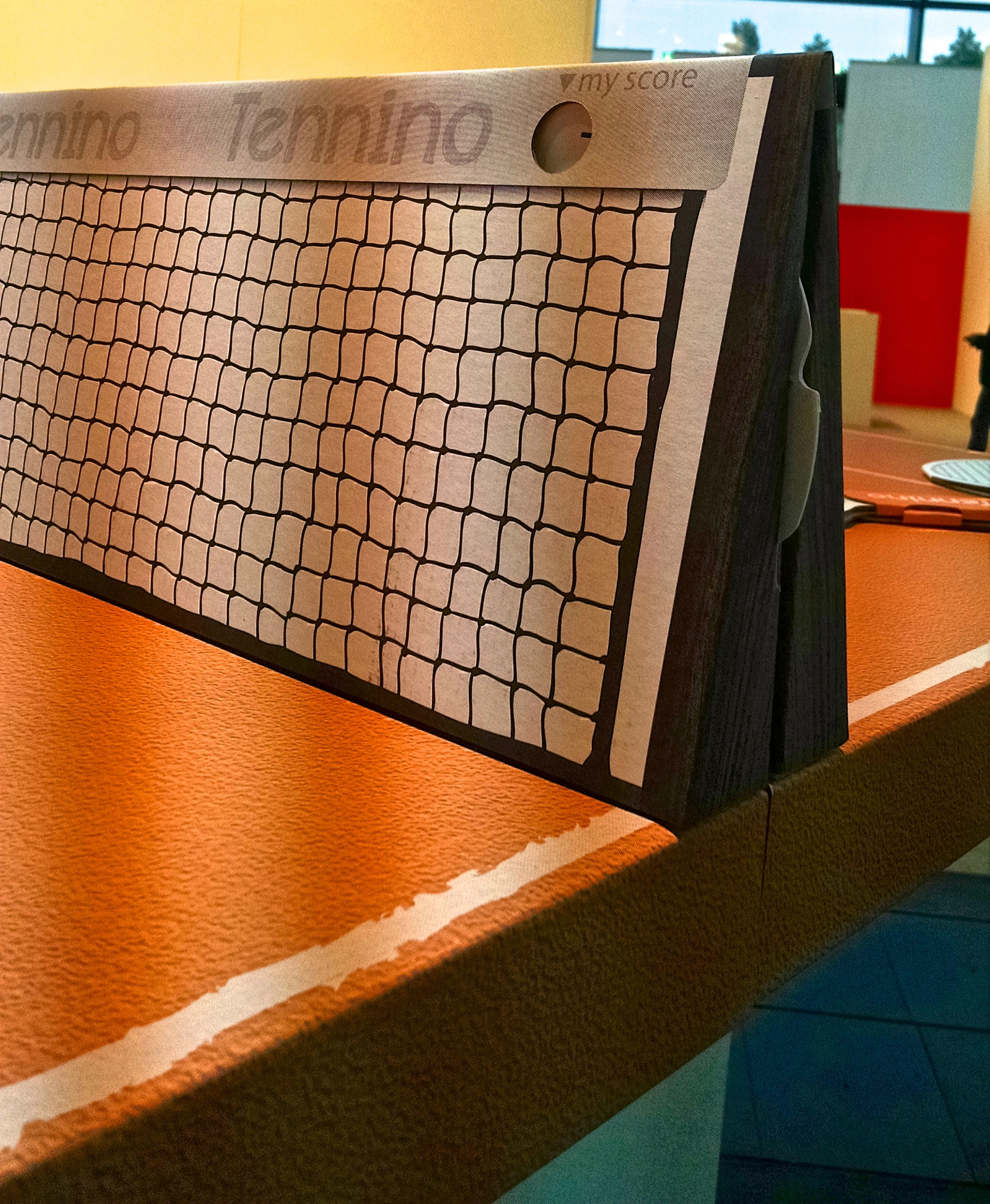 Tennino includes built-in scorekeeping dials in its net (Photo: C.C. Weiss/Gizmag)