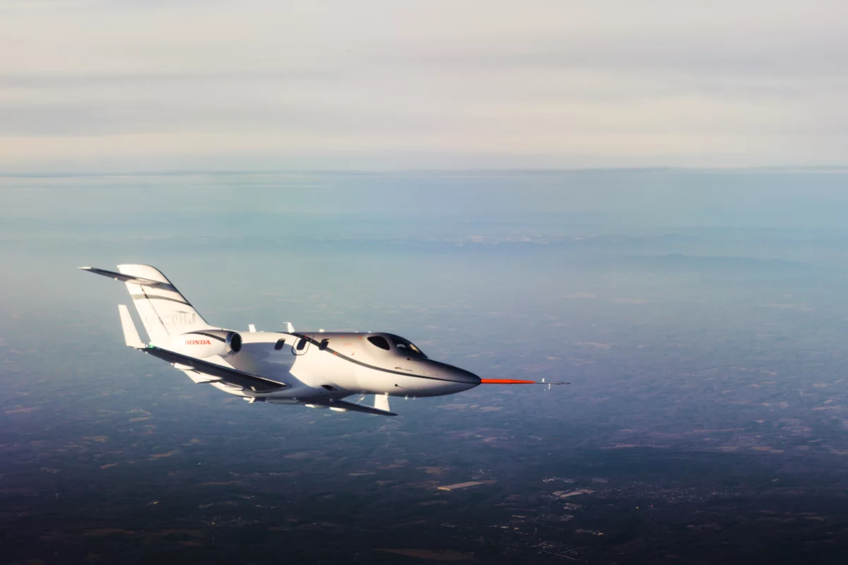 HondaJet has achieved a maximum speed of 425 KTAS at 30,000 ft (Photo: Honda)