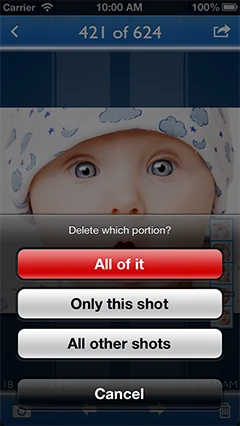 SnappyCam Pro - Viewer keep best shot