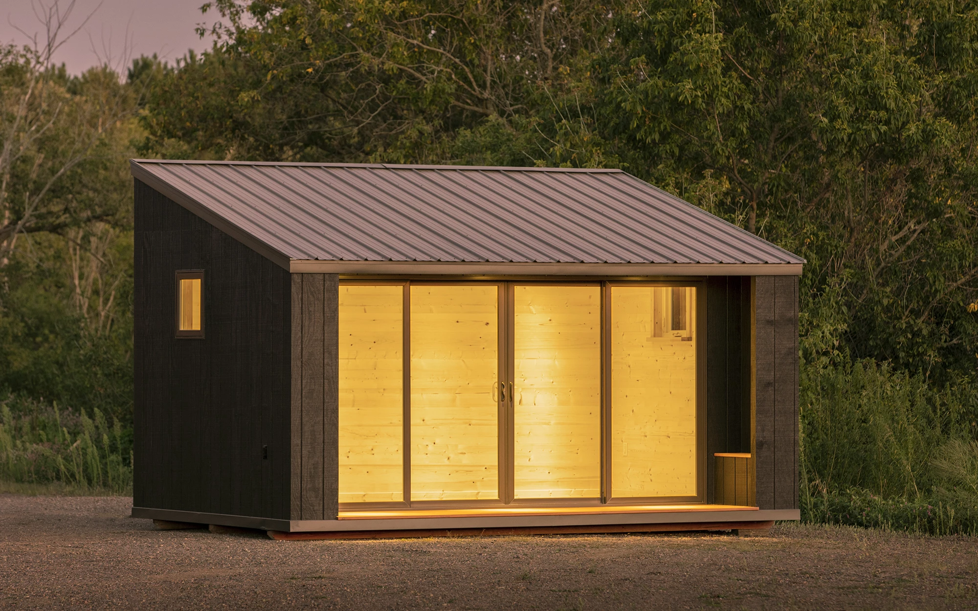 The EscapeSpace Ma is defined by its glazed wall