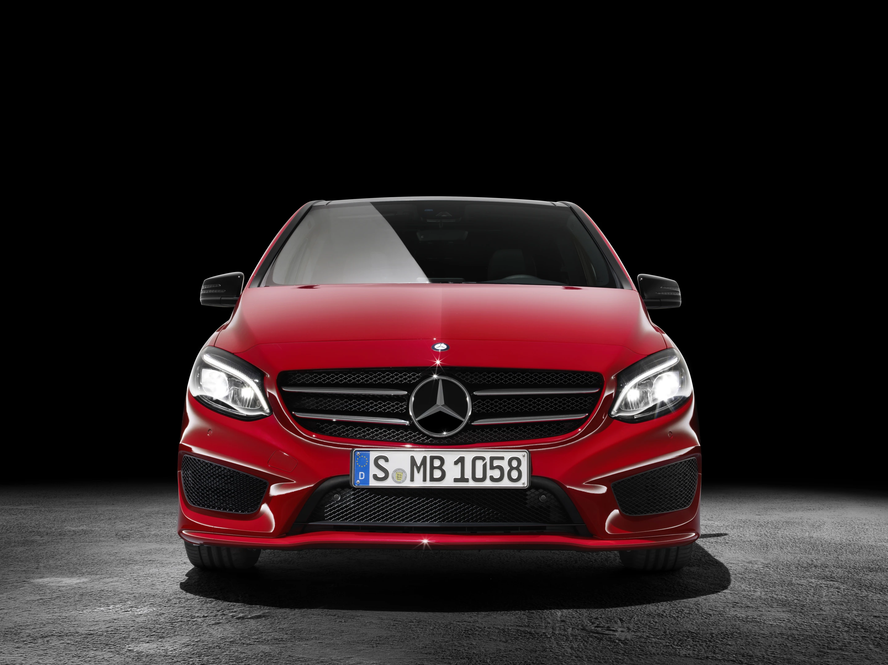 The new bumper incorporates a wider radiator grille