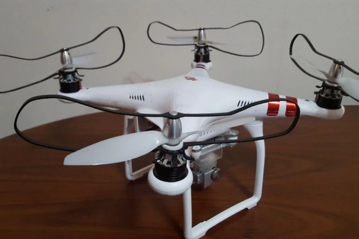 The prototype Safety Rotor system