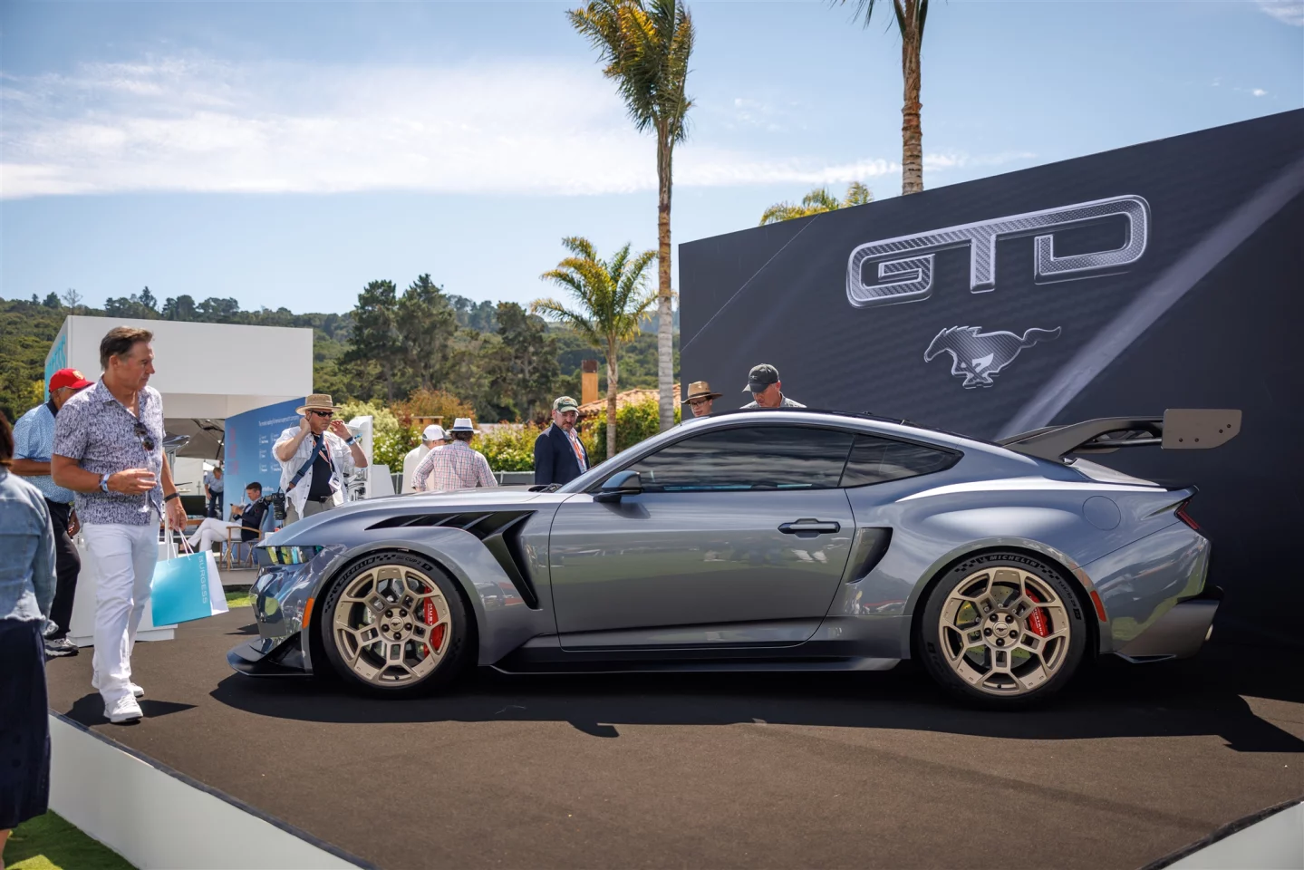 The Ford Mustang GTD at The Quail, A Motorsports Gathering
