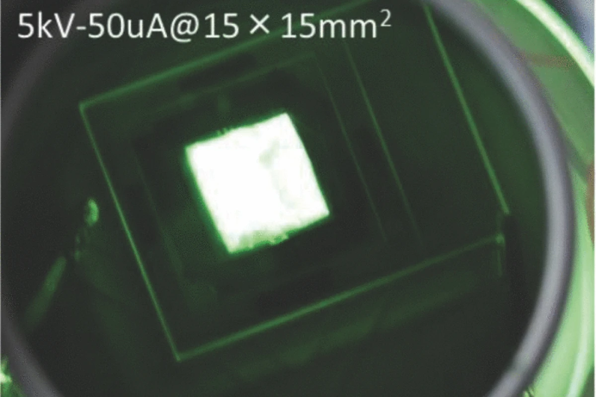 A new low-cost flat panel light source with extremely low power consumption could lead to brighter, cheaper and greener lighting (Photo: Tohoku University)