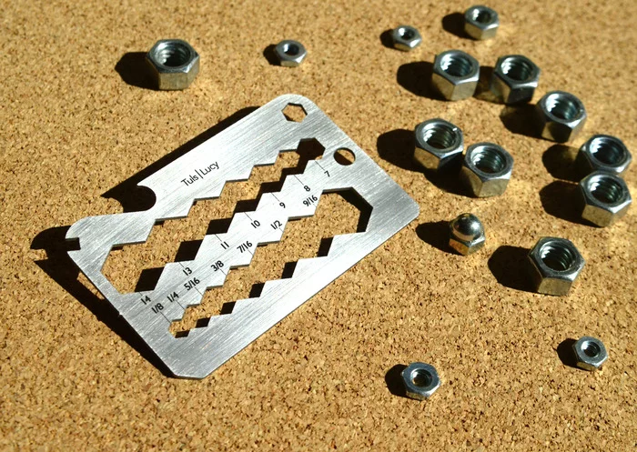 Lucy offers a collection of wrenches for doing manly jobs on the go