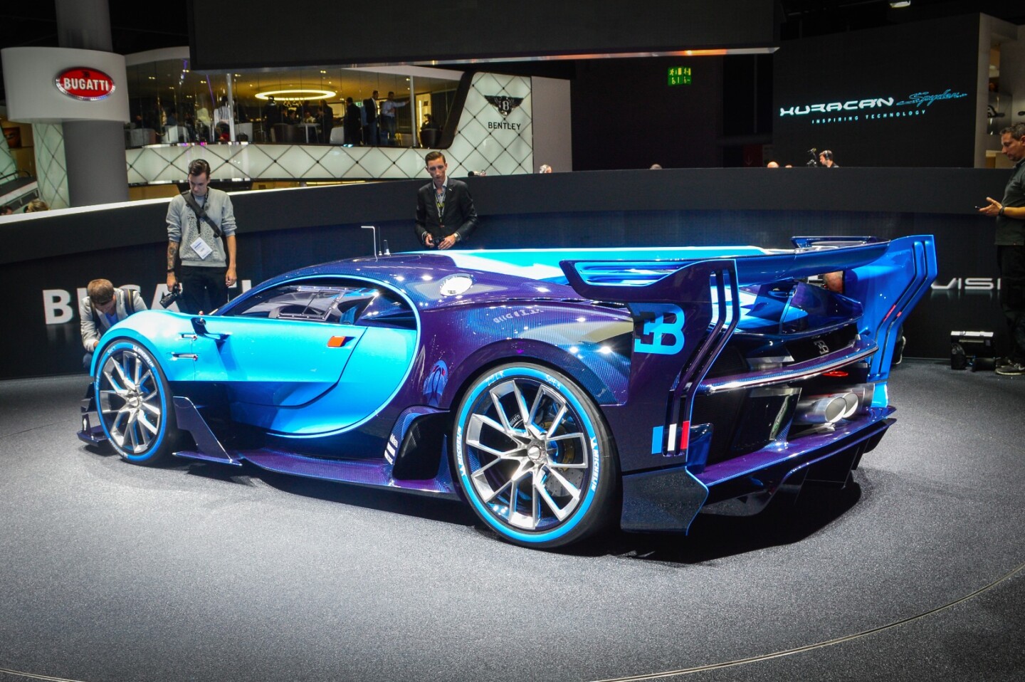How much influence will the Vision GT have on Bugatti's all-new hypercar, expected next year?