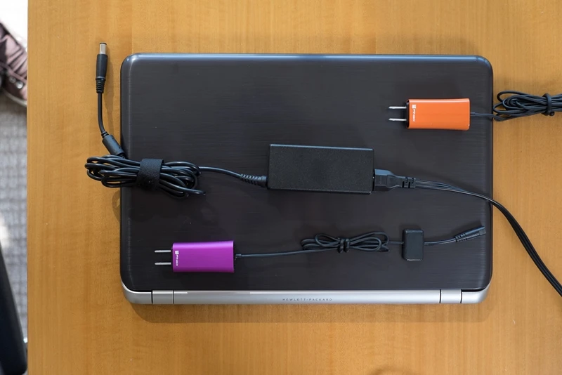The Dart is about a quarter of the size of most laptop chargers