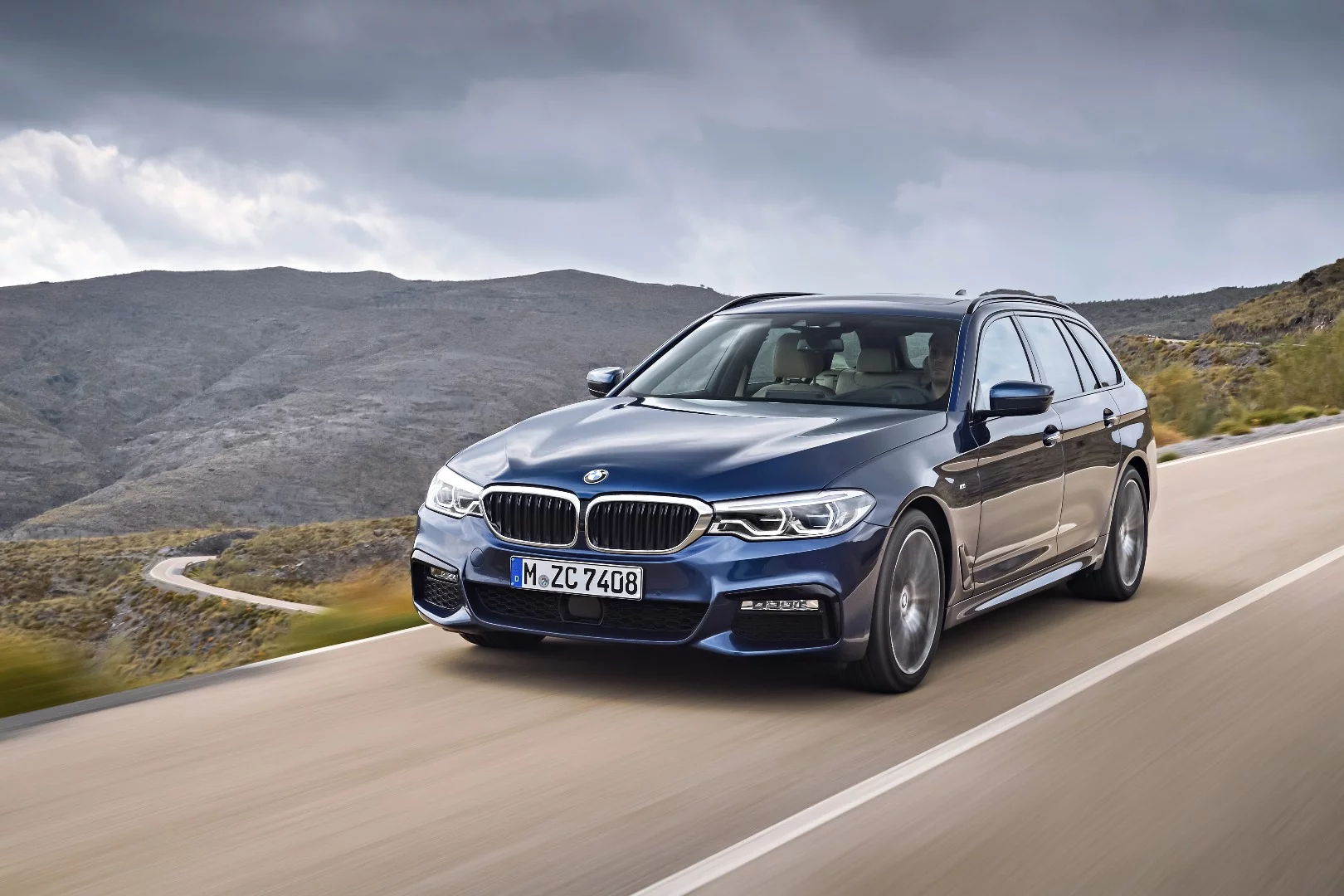 The new BMW 5 Series Touring will make its debut at the Geneva Motor Show