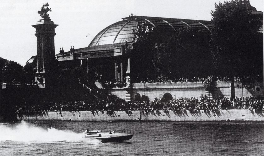 One of the fastest boats in the world between the wars, this 1934 Hispano-Suiza 36-liter V12 Hydroplane has a fascinating provenance and can be heard for miles when its 36-liter Hispano-Suiza V12 engine fires up. The winner of events such as the 1938 Lyon-Marseille-Cannes race, and the 1936 President of the Republic prize at the Nautical Week in Cannes, where it averaged 90.34 km/h over the 12 km race distance. The choice of an auction venue was quite appropriate as Rafale V was timed at 130 km/h on the nearby River Seine in the mid-1930s. Sadly, it did not find a new home.