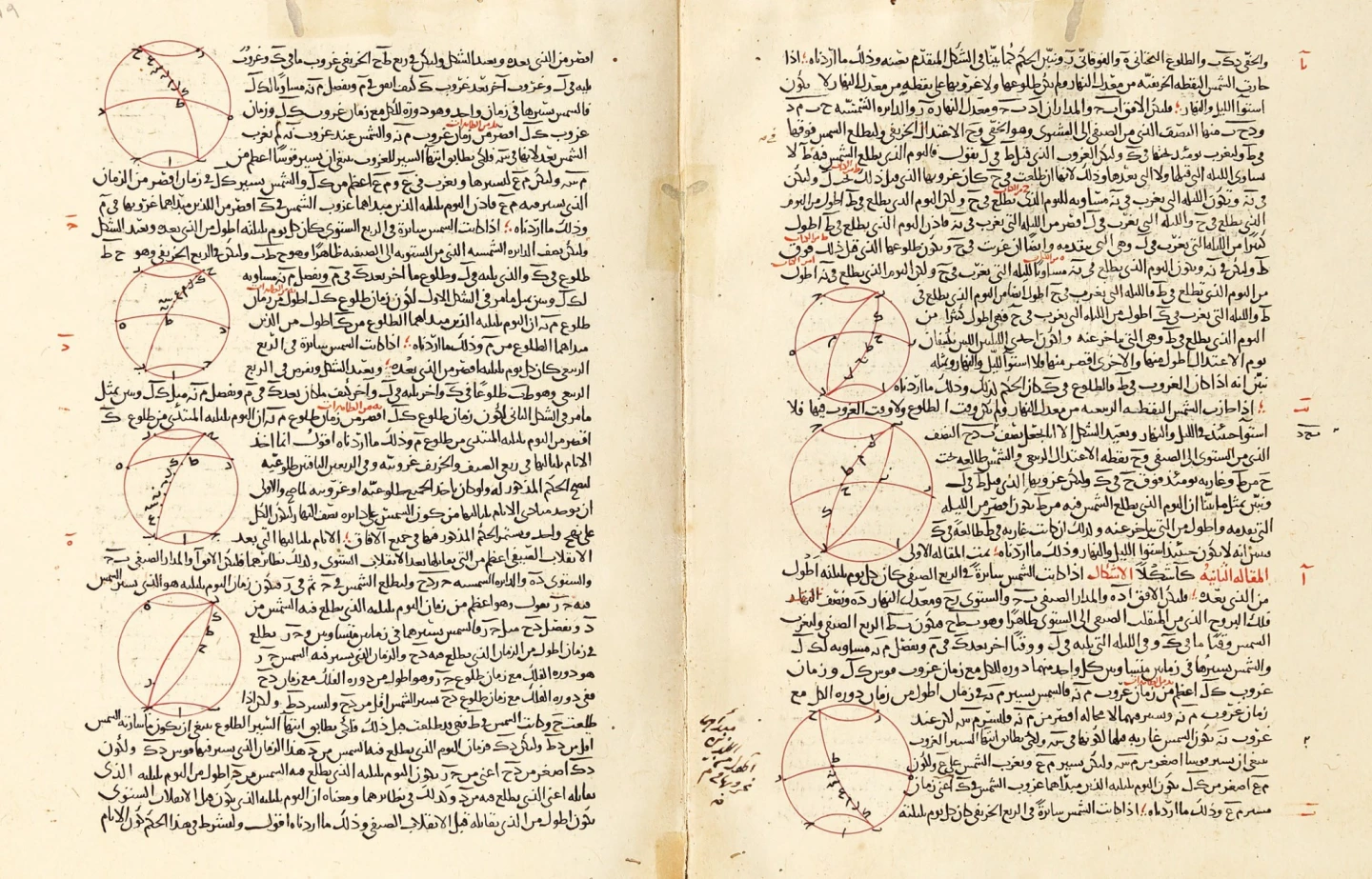 Nasir al-Din al-Tusi's Kitab al-Mutawassitat (1253-65 AD) sold for $174,503 at Sotheby’s on July 10, 2020