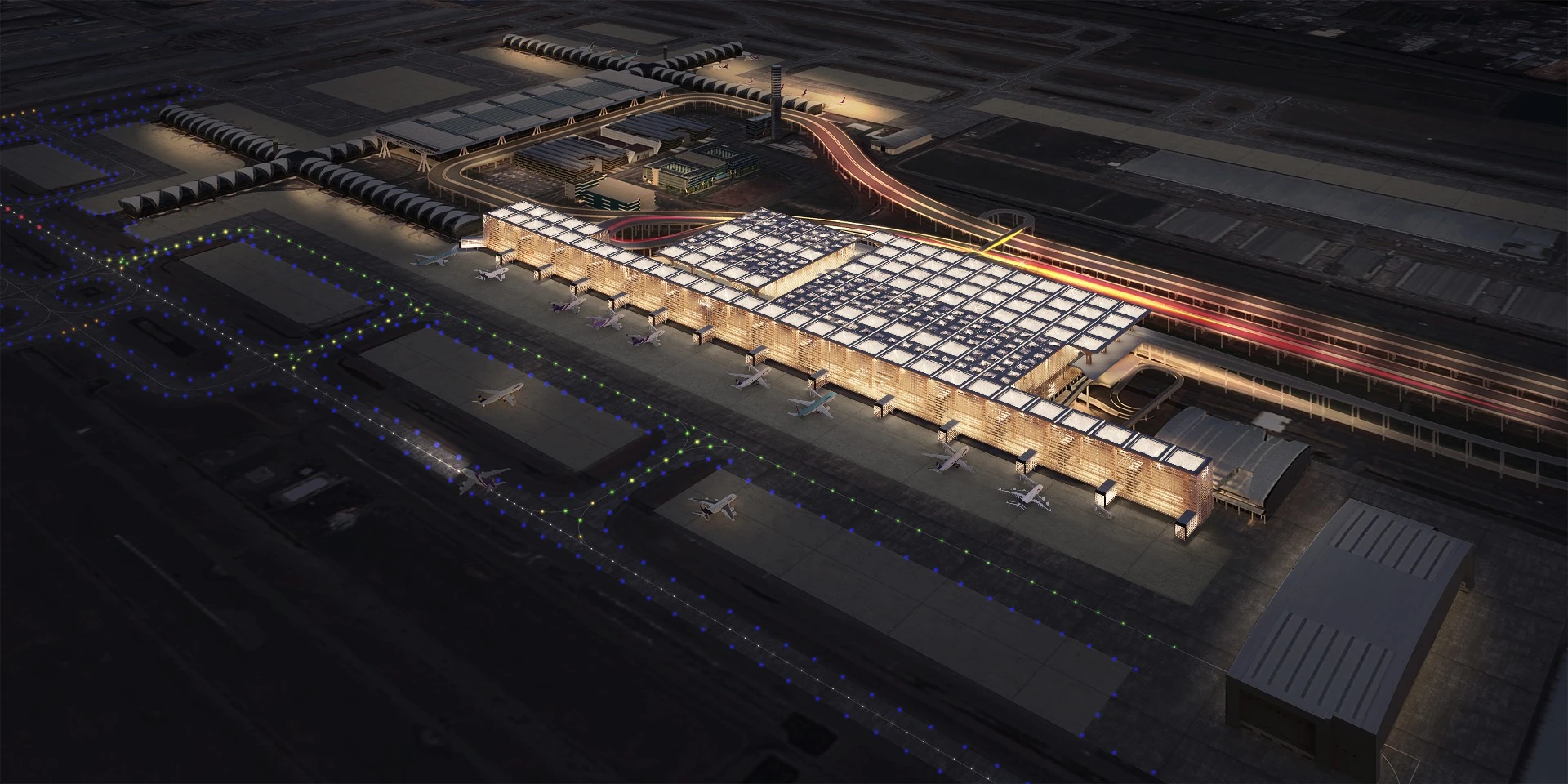 Suvarnabhumi International Passenger Terminal II reportedly has a construction budget of 35 billion baht (roughly US$1 billion)