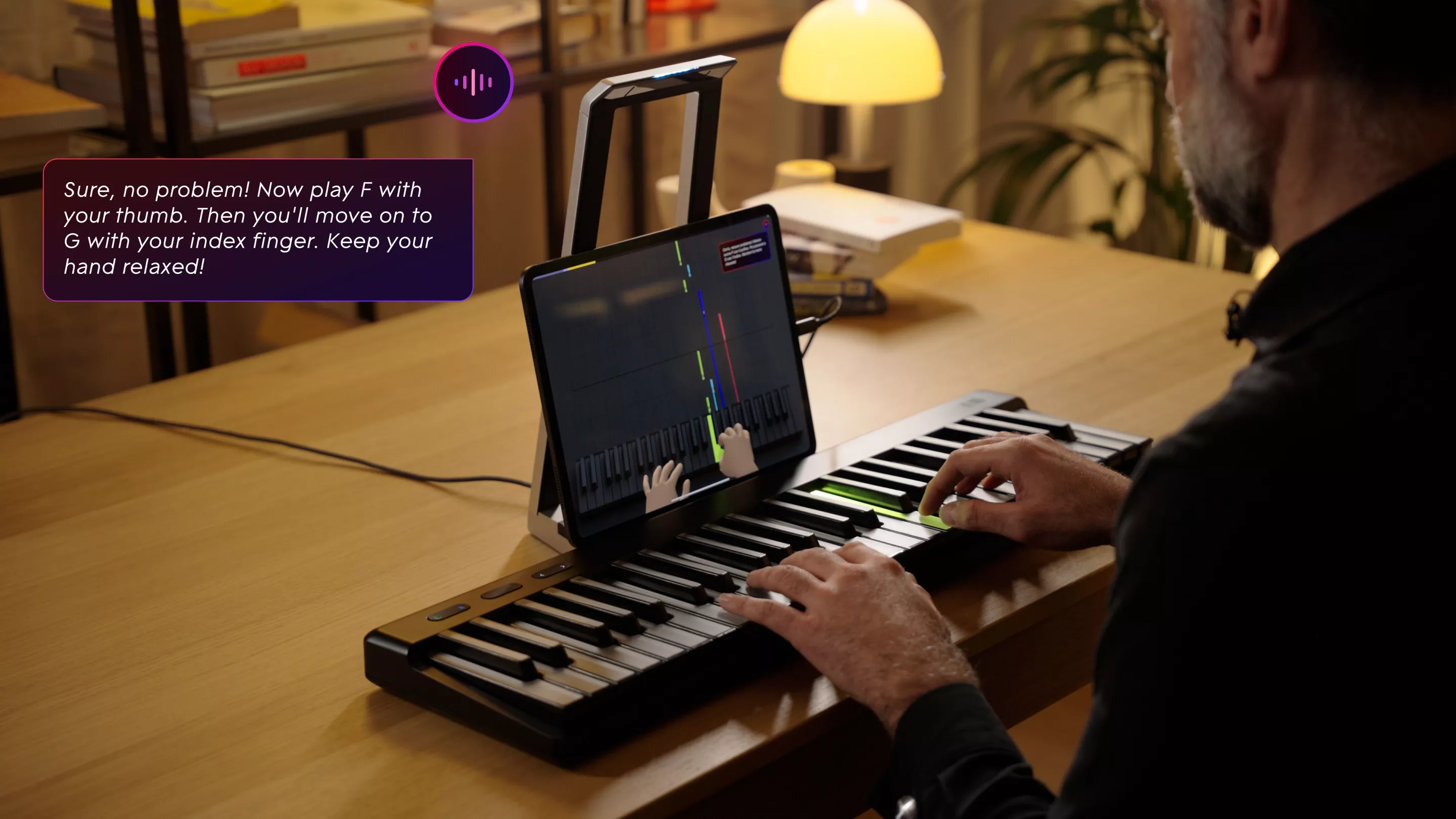 ROLI’s AI Music Coach provides real-time technique feedback, tracking hand movement and posture as users practice