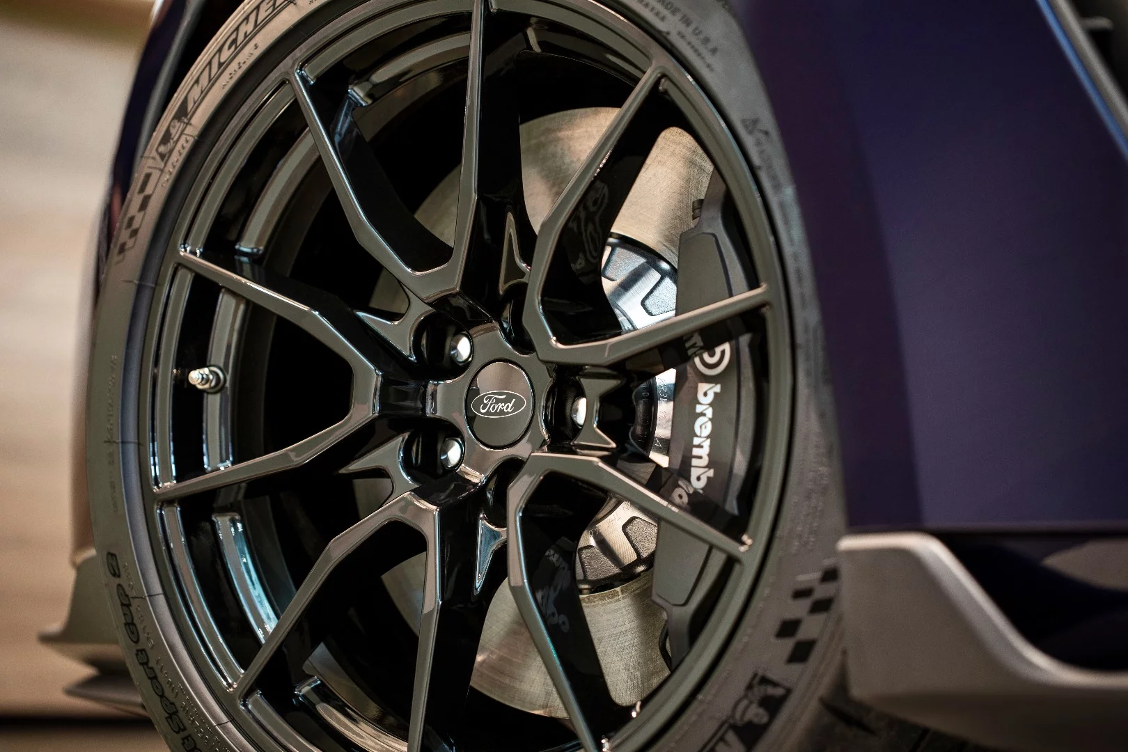 Changes to the Shelby GT350 include a new tire from Michelin, the Pilot Sport Cup 2