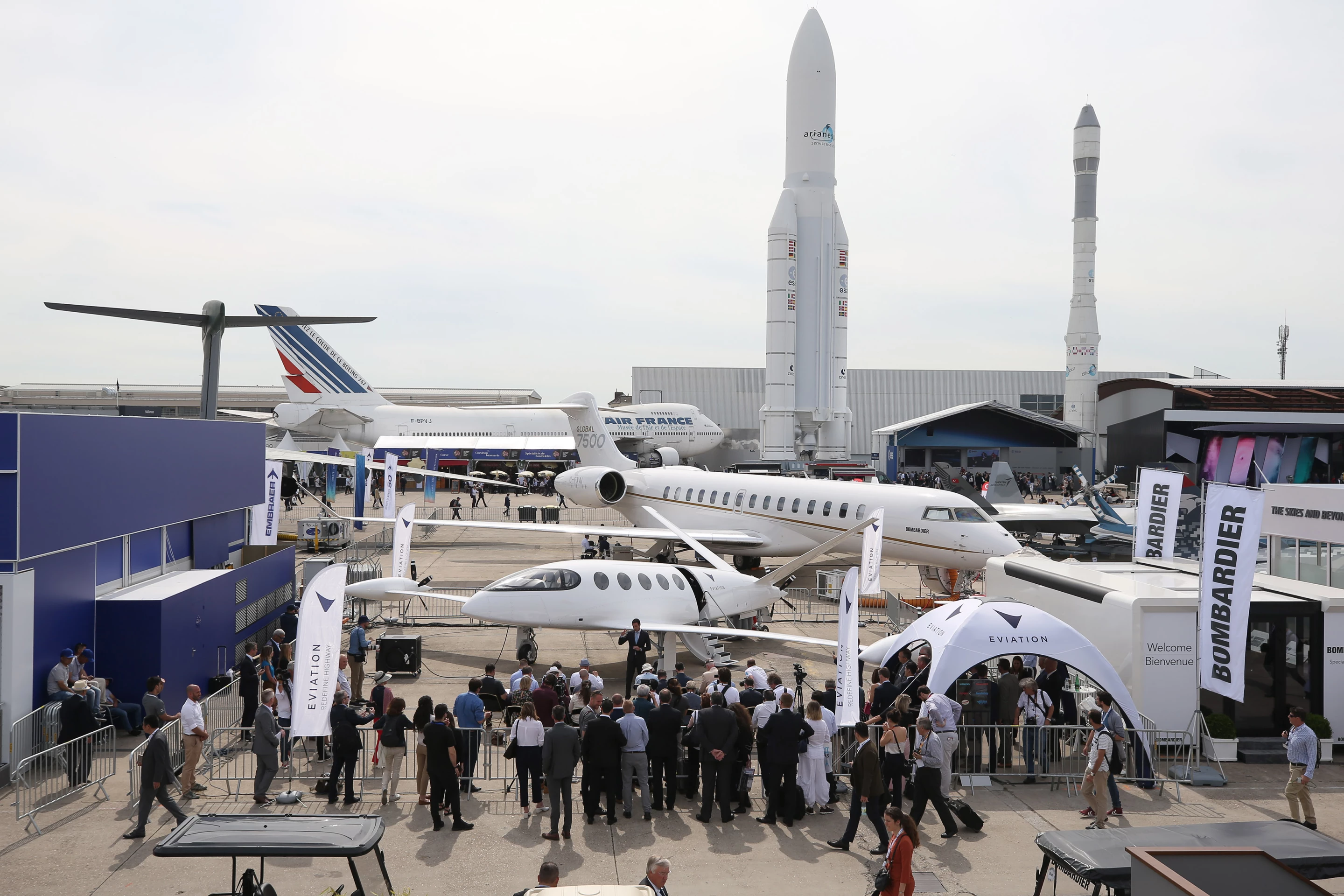 The Eviation Alice prototype at the 2019 Paris Air Show