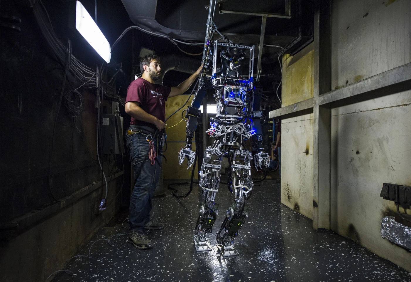 SAFFiR is designed to operate in tight spaces below decks on ships (Photo: US navy)