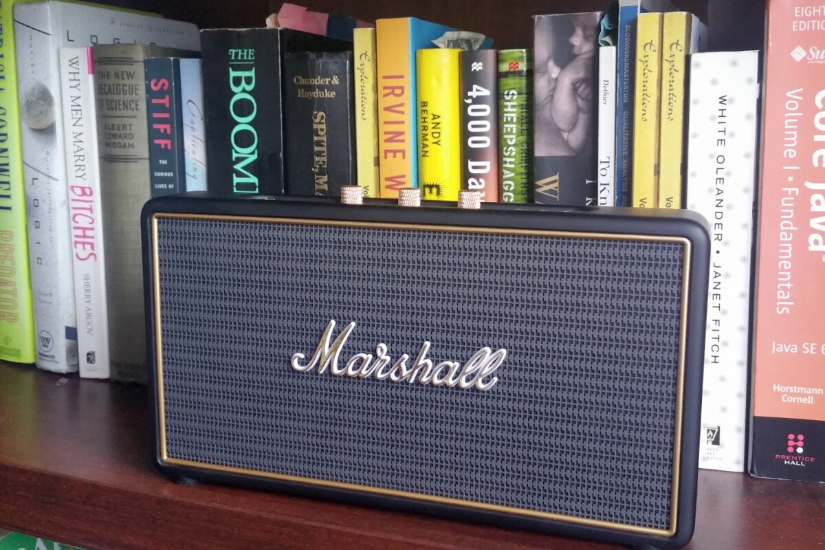 The Marshall Stockwell looks amazing, while it delivers impressive output for its size