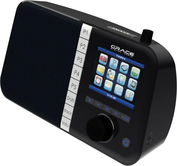 The award-winning Mondo bedside Internet radio with alarm clock functionality