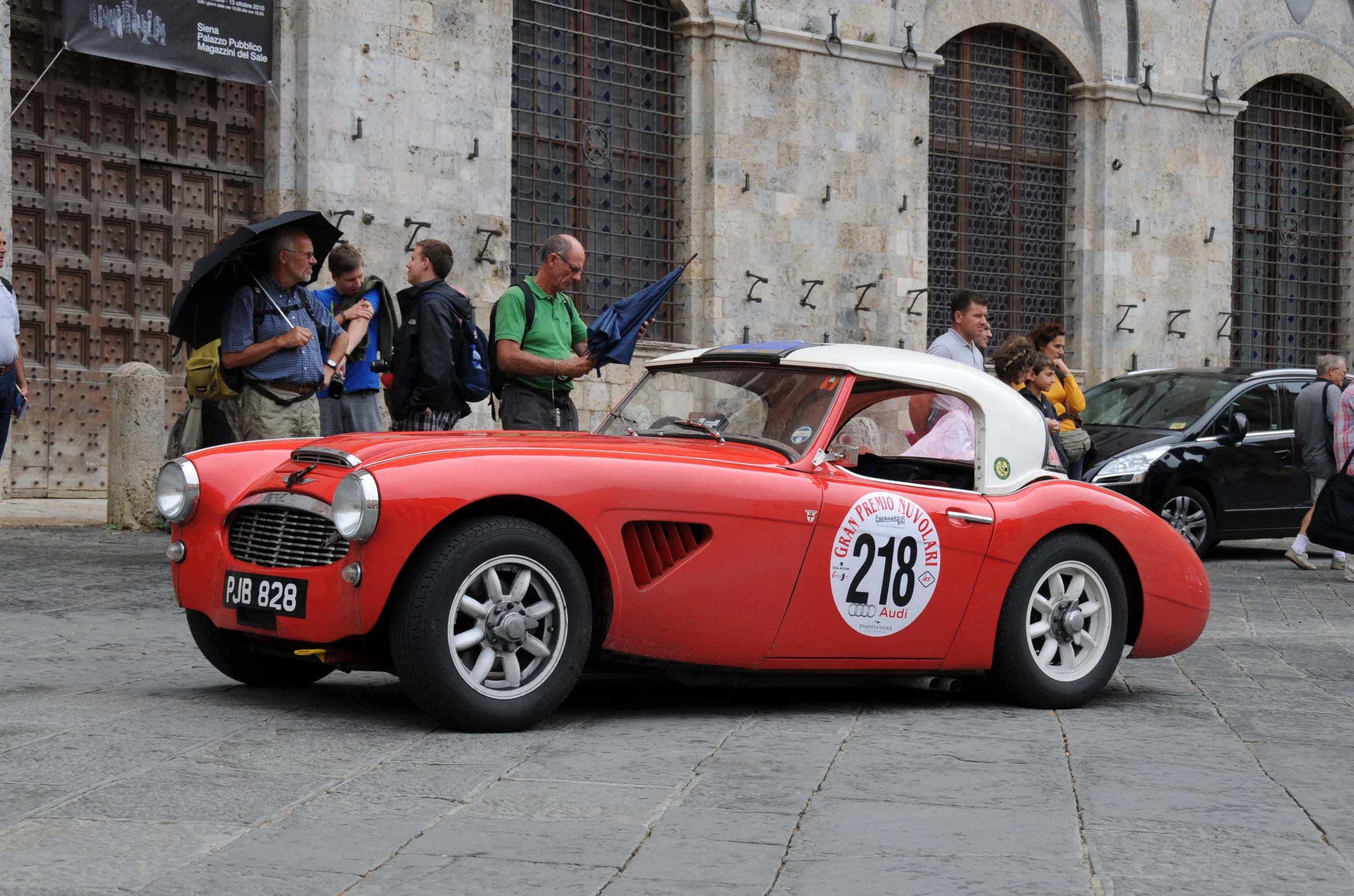 This 1958 Austin-Healey 100/6 started life as a works demonstrator and press test car, featuring in The Motor magazine as well as the 1960 movie School for Scoundrels, starring Alastair Sim, Terry-Thomas and Ian Carmichael, in which it was driven by the latter. It sold for sold for GBP£85,500 (US$138,652) in September, 2012
