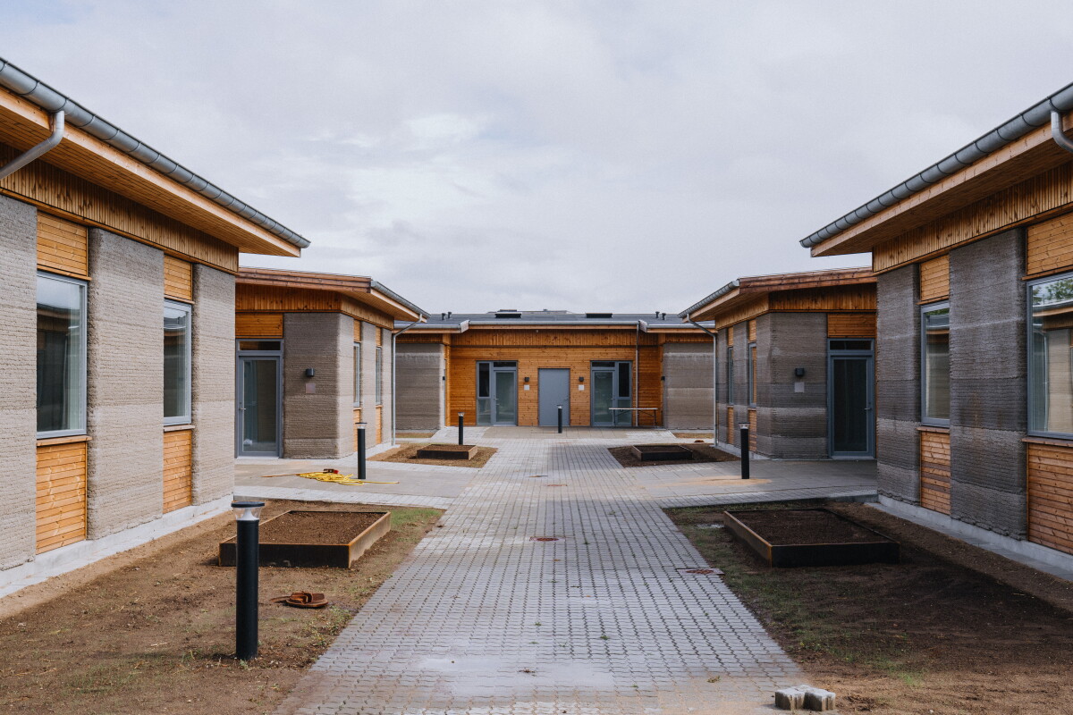 Europe's largest 3D-printed housing project creates 36-home community