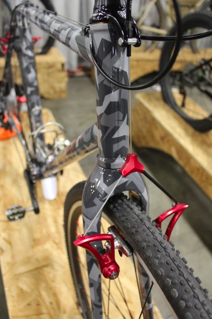 Neat paint job and nice brakes, from W.H. Bradford Designs