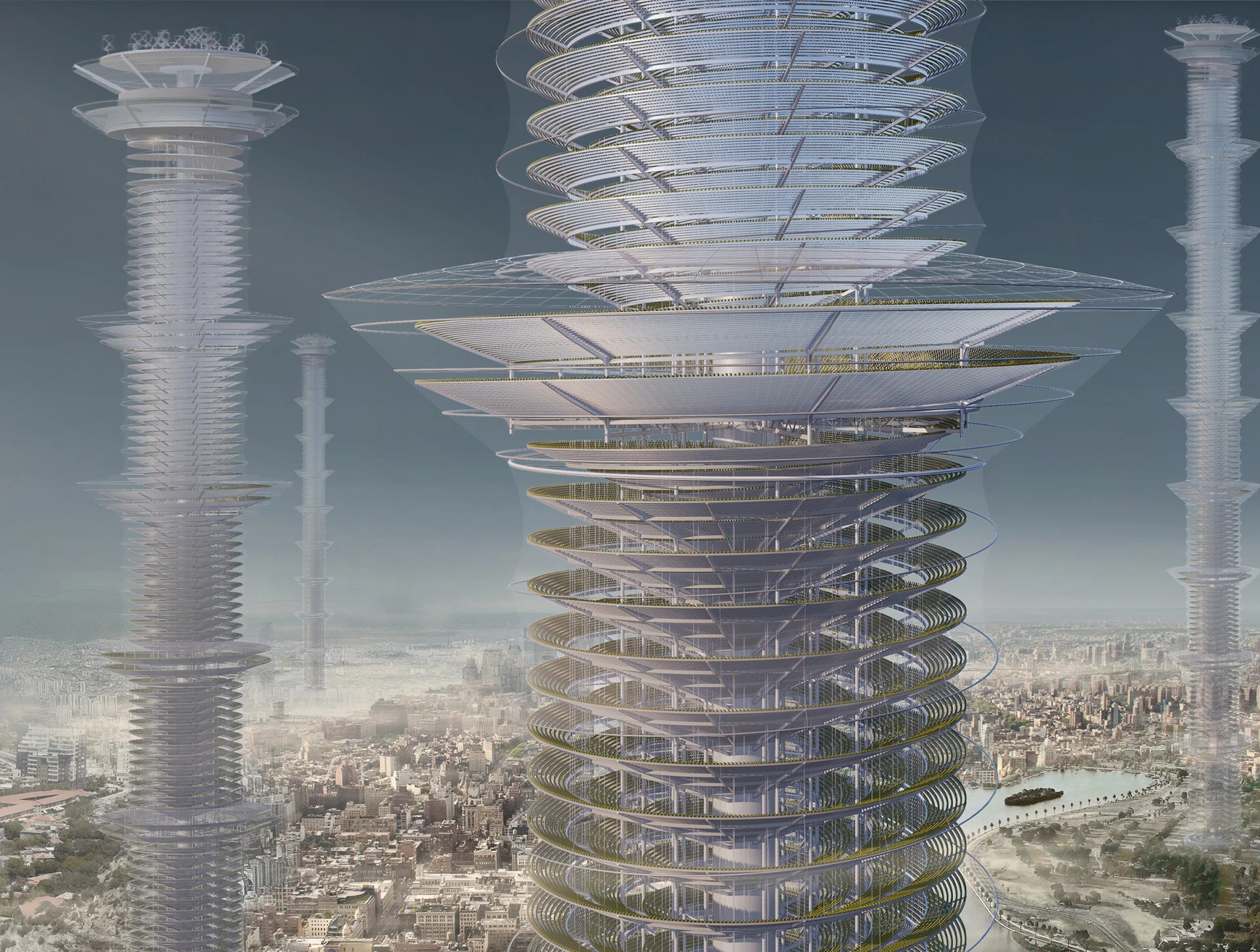 Incredible competition imagines skyscraper design without constraints - Crops Skyscraper Design Studio
