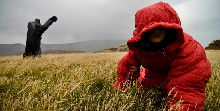 The Selk'Bag (or Musuc'Bag) is a sleeping bag with arms, legs and a hood, which can be both slept in and worn as outerwear (Photo: Selk'Bag)