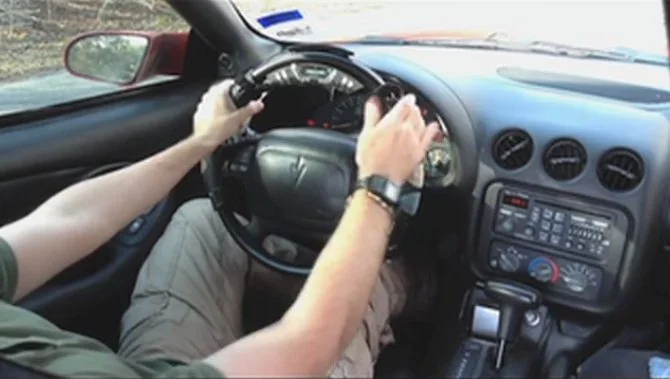 Tapping away on the wheel to favorite tunes can help fight highway hypnosis