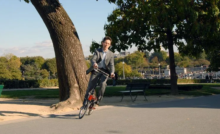 The Dreamslide allows riders to stand while pedaling