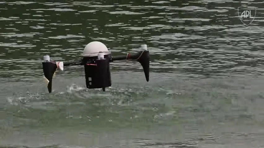 CRACUNS rises from the depths and takes to the air