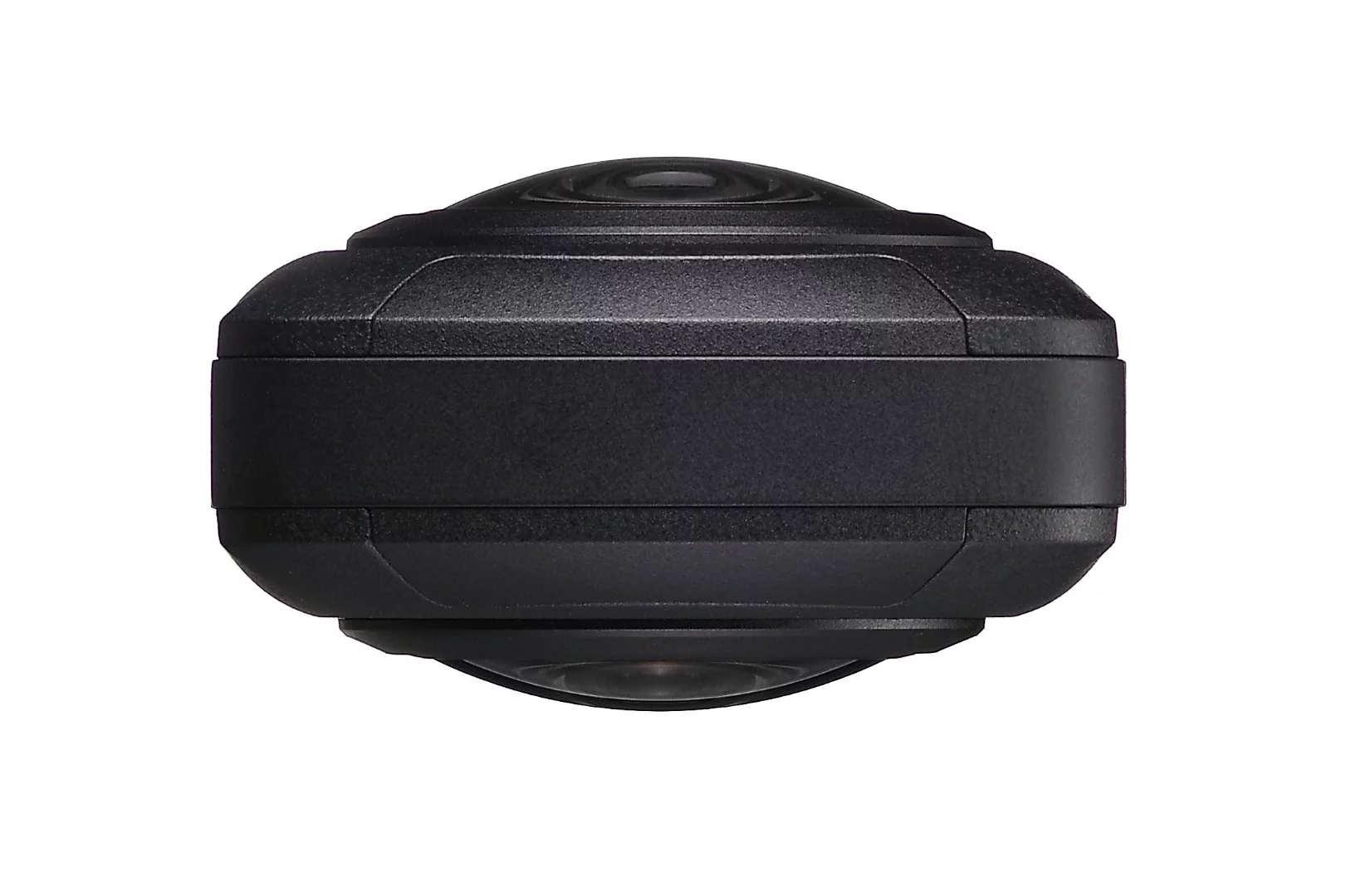 A 1 inch back-illuminated CMOS sensor sits between the lenses on either side of the Theta Z1's housing