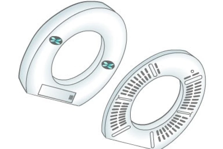 The two sections of the "Breezy Seat"