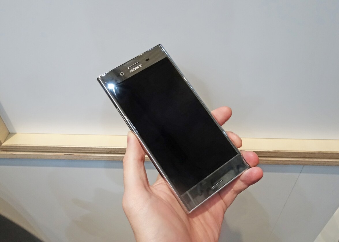 We did get our hands on a switched off XZ Premium, and promptly covered it in fingerprints