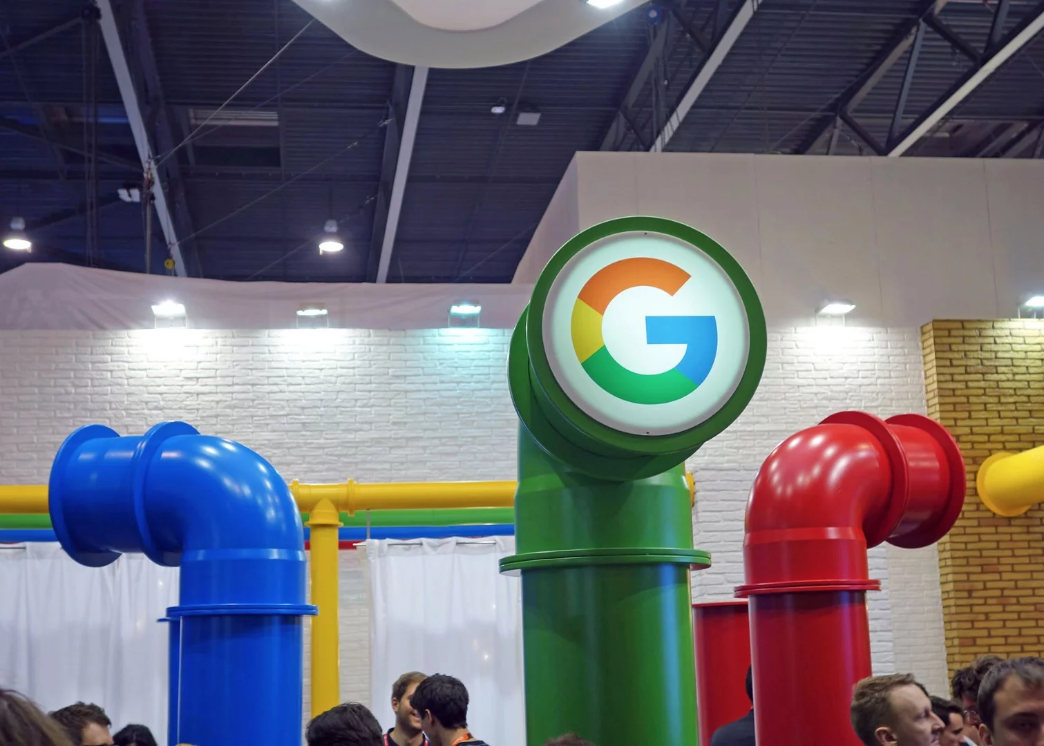 Google turned up too, primarily to support app developers
