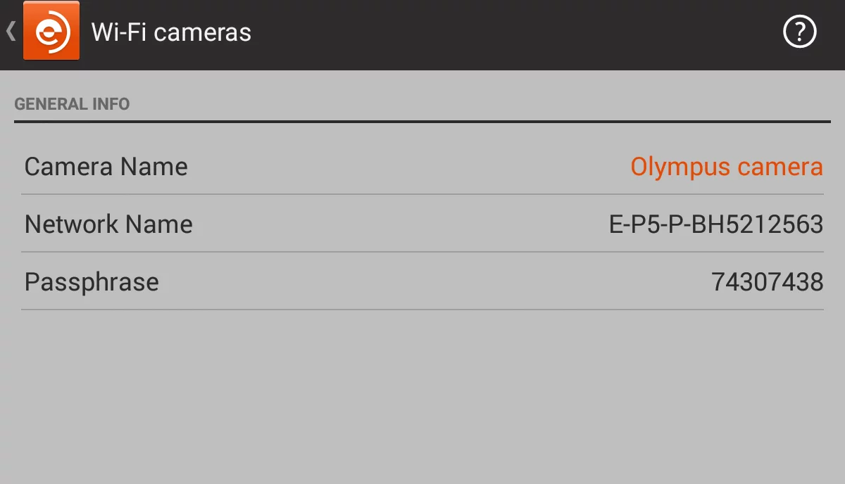 New image from the camera will be automatically sent to the app when the built-in Wi-Fi is started