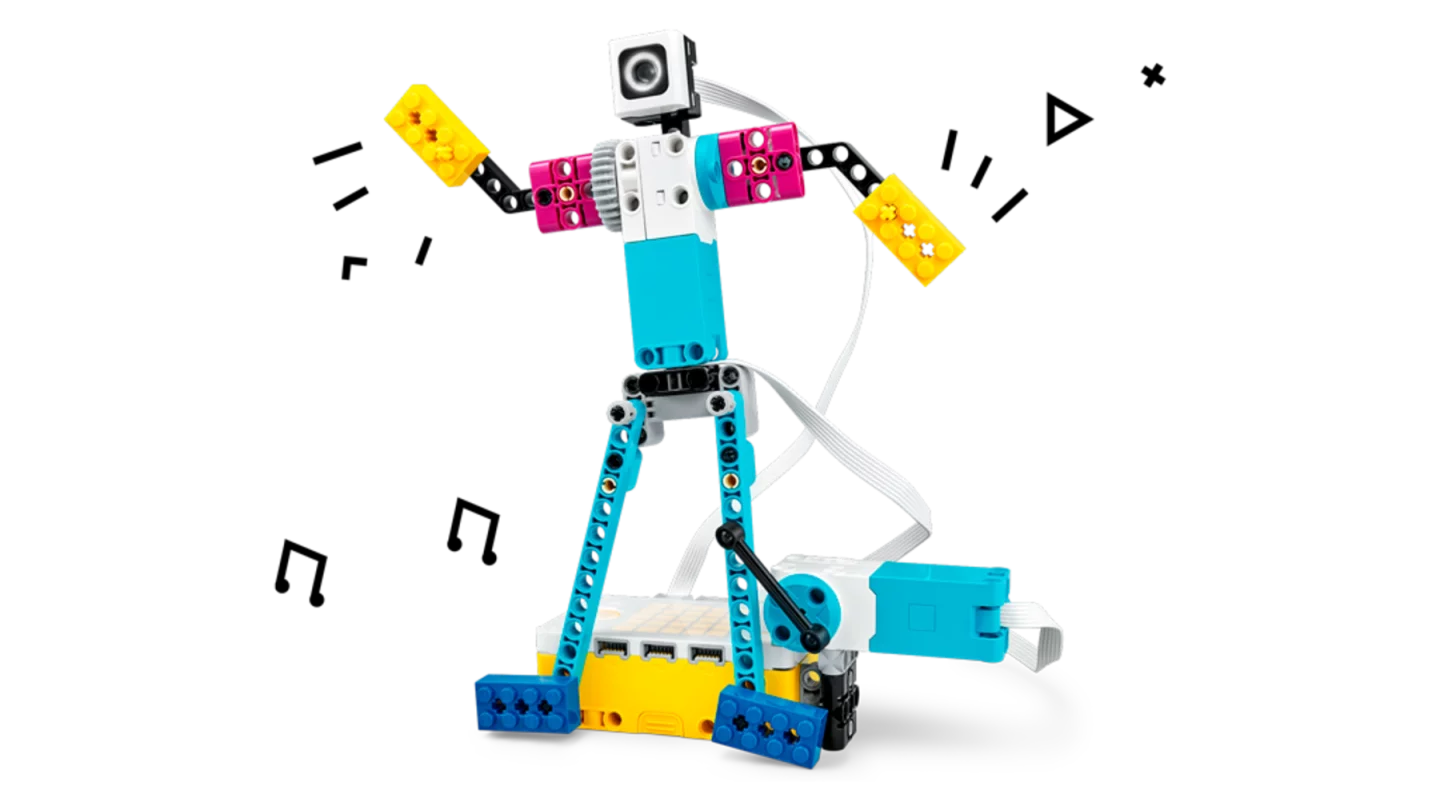 The Spike Prime set includes hundreds of Lego bricks, sensors and motors, a programmable multi-port Hub, and a companion app featuring a block-based coding environment